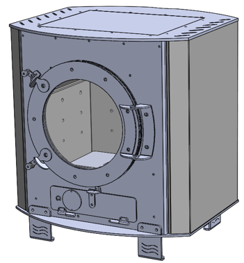 Poêle bouilleur Julius CONVECTION à fabriquer