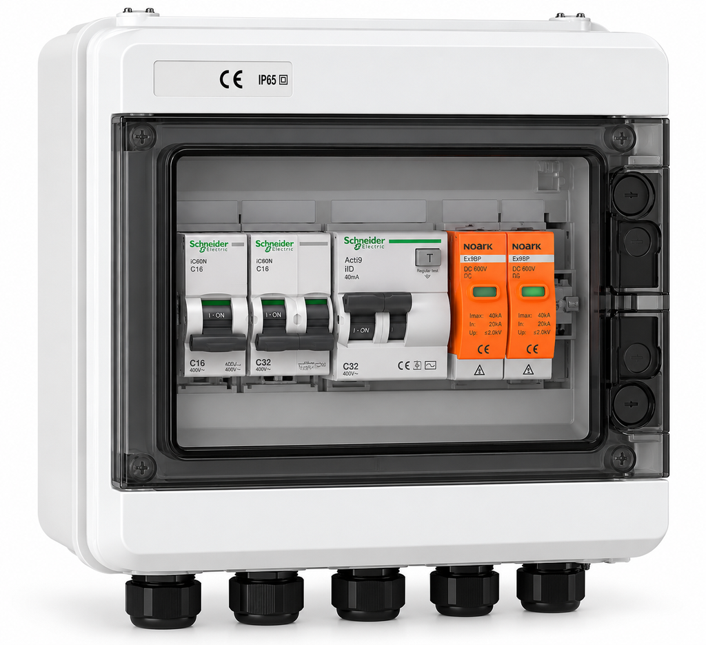 Kit photovoltaïque courant continu - pour blocs batteries
