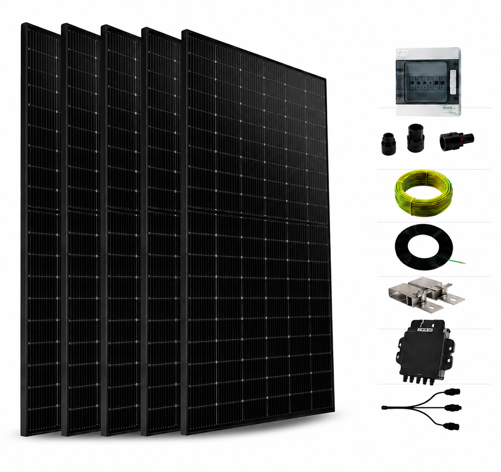 Kit photovoltaïque Dualsun 2kWc micro-onduleur APS