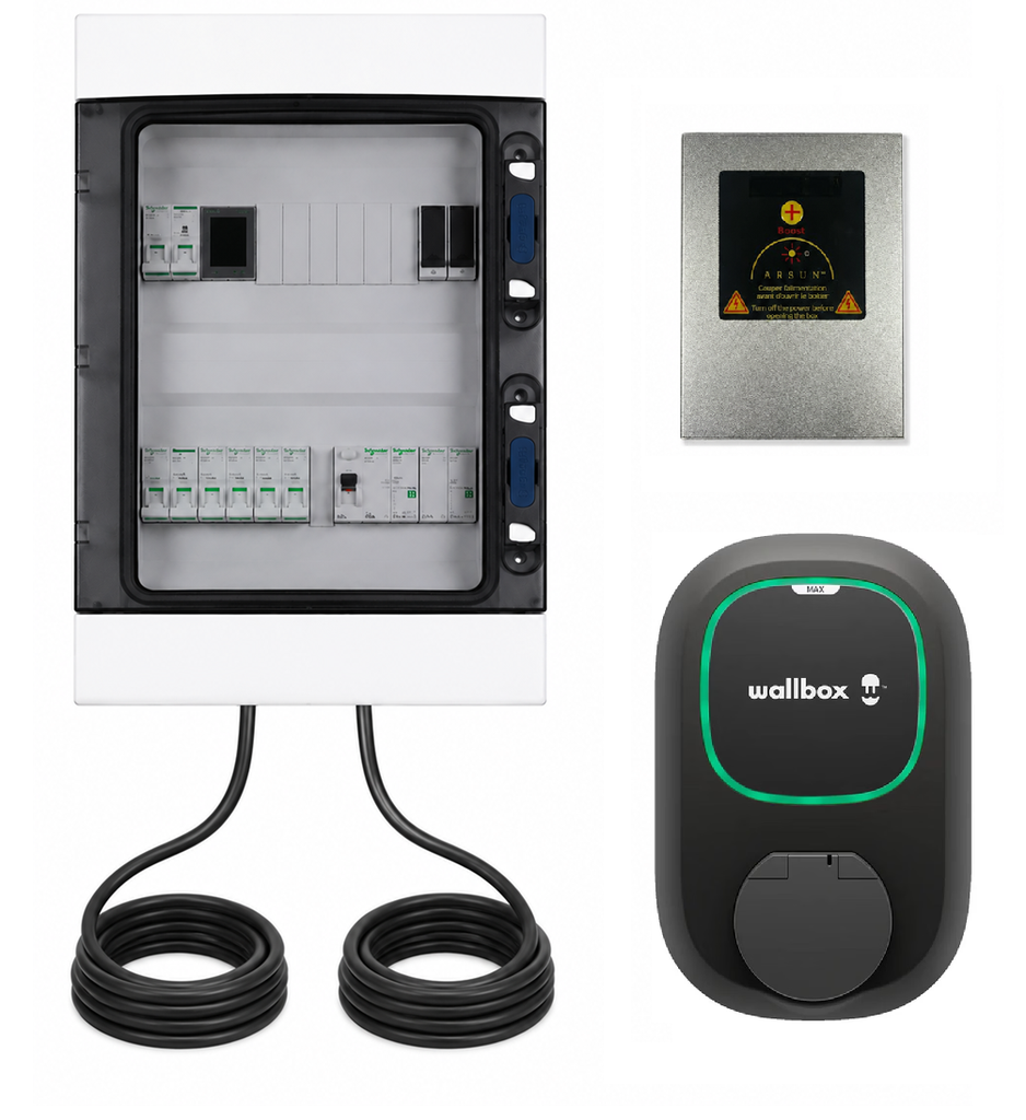 Coffret intelligent photovoltaïque